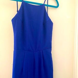 Electric blue jumpsuit